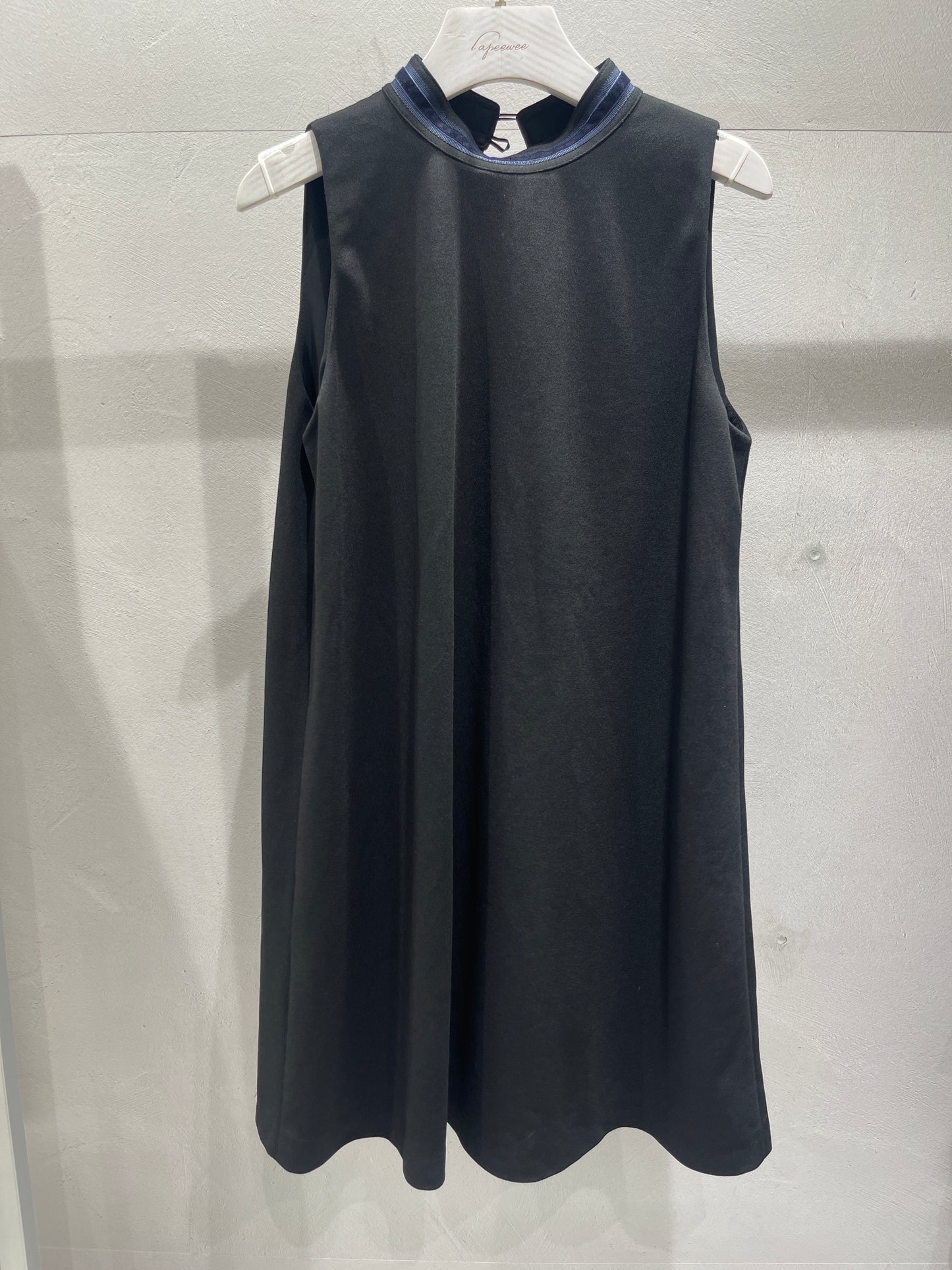 Black A-line Dress-Free Size