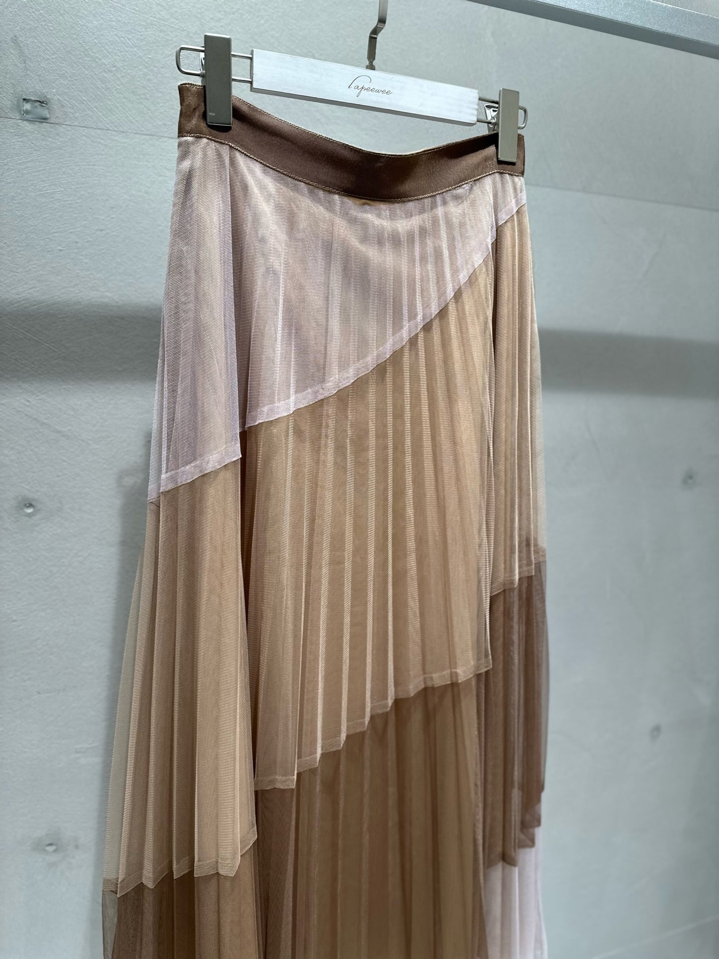 Tri-color Patchwork Skirt